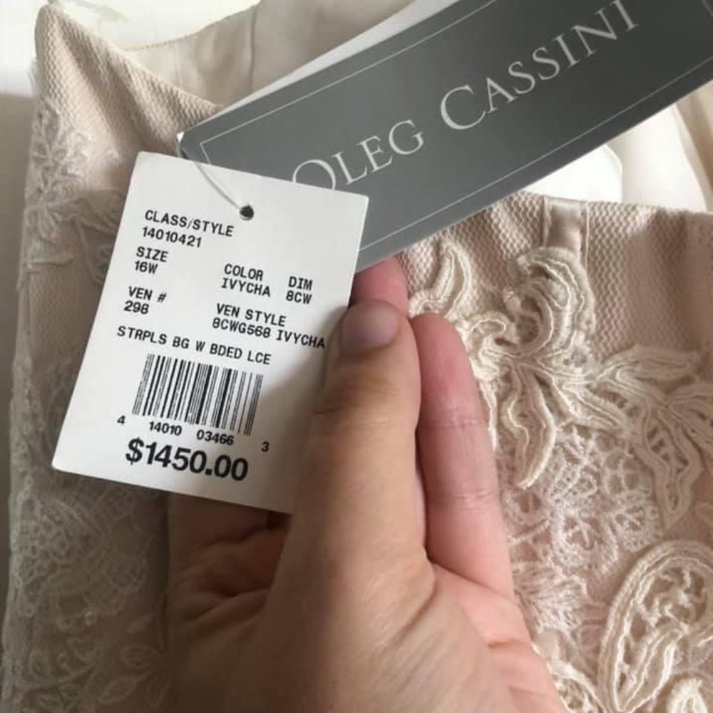 Oleg Cassini Wedding dress - Picture 4 of 10